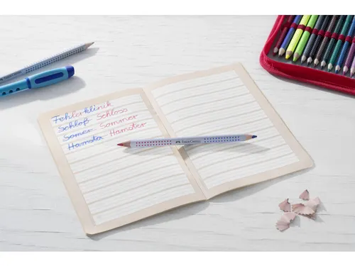 Kleurpotlood Faber-Castell Jumbo Grip Bicolor