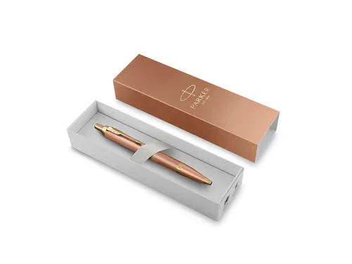 Parker IM Rituals Balpen Oranje GT Medium punt in Giftbox