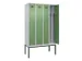 armoire vestiaire noir et blanc,HxlxP 2120x1200x500mm,4compart.