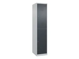 dubbeldekse locker,HxBxD 1850x400x500mm,1x2vak.,vak B 400mm