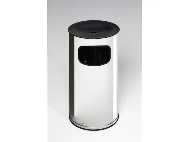 Combi-Asbak 44 Liter HxØ 710x355mm Rvs