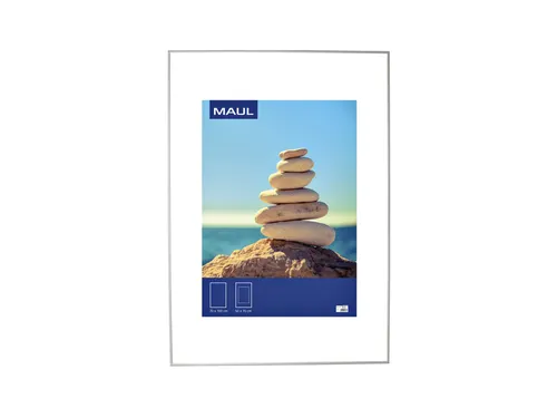Fotolijst MAUL design 70x100cm aluminium frame zilver