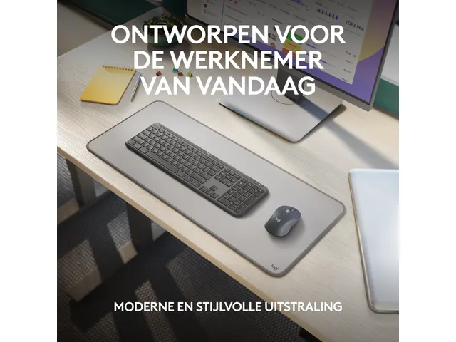 Logitech MK950 Toetsenbord Azerty FR Signature Slim en muis