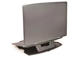 Draagbare laptopstandaard Zwart - 4