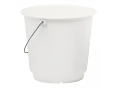 Denox Emmer met maatverdeling Kunststof wit 10 liter 29cm