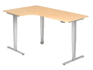 Elektrisch in hgte vst. zit-sta-bureau,HxBxD 630-1270x2000x1200mm - 1