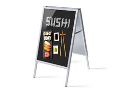 Stoepbord A1 complete set met print "Sushi"