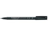 Viltstift Staedtler OHP Lumocolor 318 Fijn 0.6mm Zwart