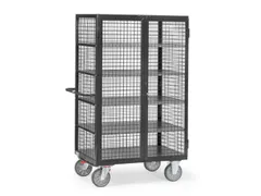 kastwagen,draagverm. 750kg,5etage(s),laadvl. LxB 1200x780mm,houtplaat