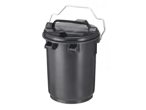 Buitenafvalbak Kunststof 35 Liter Grijs