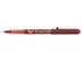 Rollerpen Pilot V-Ball 07 Medium punt Rood