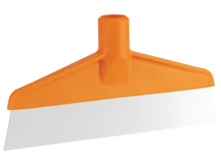 Vikan Hygiene Tafel- en Vloerschraper RVS Blad 245x70mm Oranje - 1