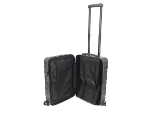 Reistrolley JSA maat S 54,5 x 35,5 x 20,5 cm mat zwart gerecycled ABS - 3