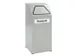 conteneur de tri sélectif,coupe-feu,1x65l,HxlxP 970x405x380mm