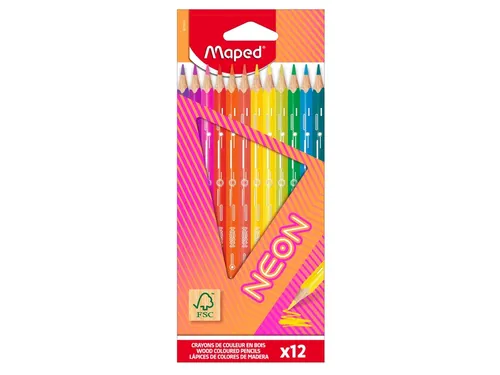 Maped Kleurpotlood Neon 12 kleuren