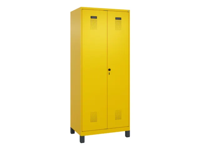 locker voor scheiding van kleding,HxBxD 1950x800x500mm,2vak