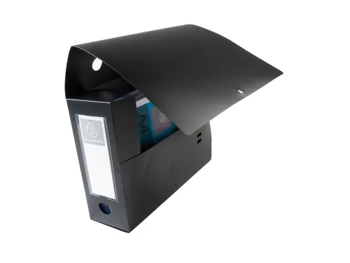 Klasseerdoos PP opaa k rug 100mm zwart