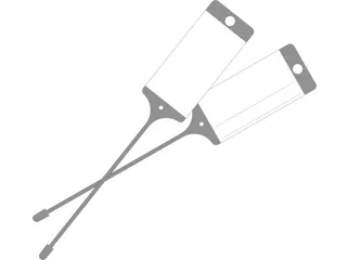 Goederenlabel PP lichtgrijs blanco gelijnd - 3