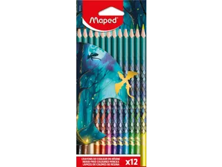 Kleurpotlood Maped Dragon set à 12 kleuren - 1