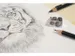 Taille-crayon en aluminium double forme conique