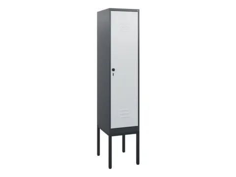locker,HxBxD 1950x400x500mm,1vak,vak B 400mm,draaigrendel