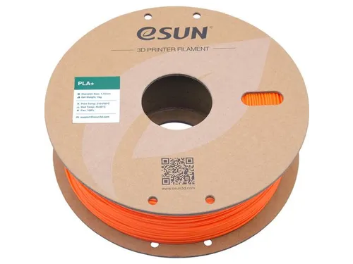eSUN PLA+ 3D printer Filament 1,75mm Oranje 1kg