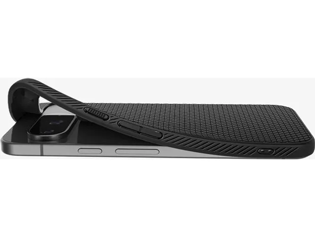 Spigen Case ACS07682 Google Pixel 9 (Pro) Liquid Air Mat Zwart
