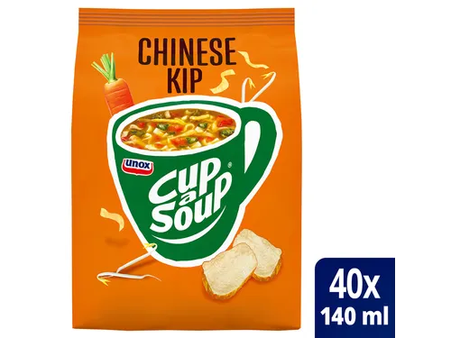Cup-A-Soup Tbv Automaat Chinese Kip Zak Met 40 Porties
