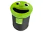 Afvalbak Smiley Face Bin 52 Liter Mixed Recycling Groen