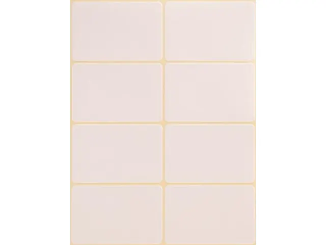 Avery Witte Etiketten Ft 54 X 35 Mm (B X H), 224 Stuks