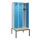 locker met bank,HxBxD 2120x900x815mm,3vak,vak B 300mm,cilinderslot