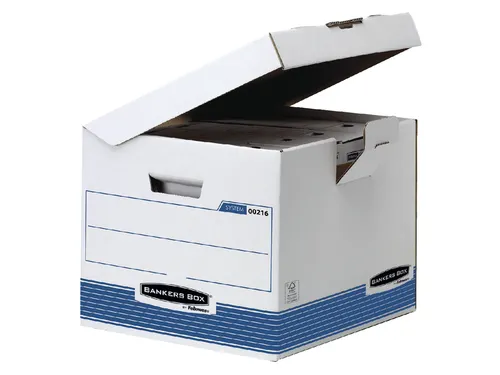 Opbergdoos R-kive Prima Flip Top Kubus Blauw 350x293x370mm