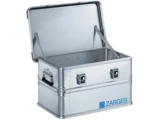 Transportkist Aluminium 60l 340x 600x 400mm Snapsluitingen Draaggrepen - 7