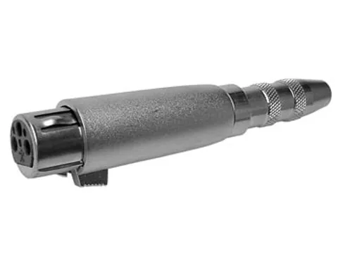 3P XLR Vrouwelijke Plug Naar Vrouwelijke 6.35mm Mono Jackplug