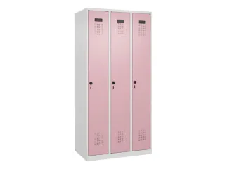 locker voor scheiding van kleding,HxBxD 1850x900x500mm,3vak - 2