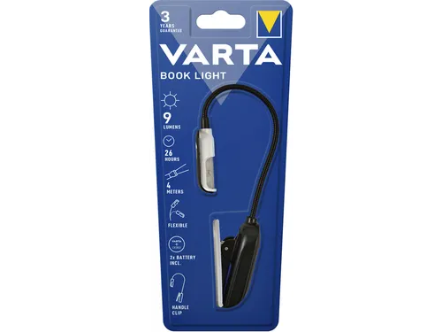 Zaklamp Varta Led Book met 2xCR2032 batterijen