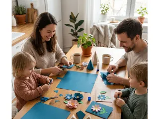 Fotokarton Kangaro 50x70cm 300gr middenblauw pak 25 vel - 8
