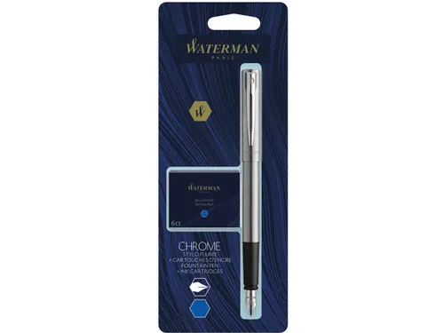 vulpen Allure Chrome fijne punt, inclusief 6 inktpatronen