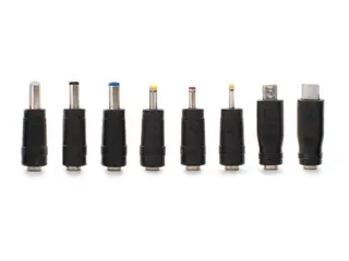 SET Met 8 Universele DC Pluggen Voor Mannelijke Plug 2.1 x 5.5mm - 1