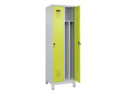 locker voor scheiding van kleding,HxBxD 1950x600x500mm,2vak