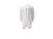 Veste visiteur fermeture éclair PP non tissé XXL high weight blanc
