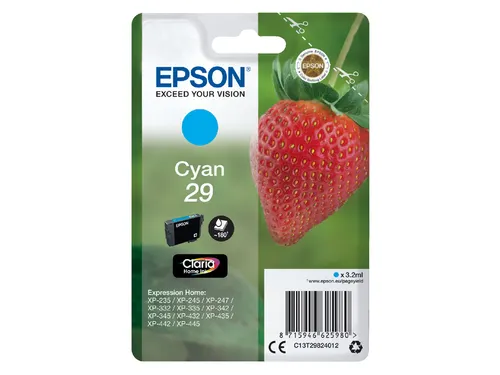 Inktcartridge Epson 29 T2982 blauw C13T29824012