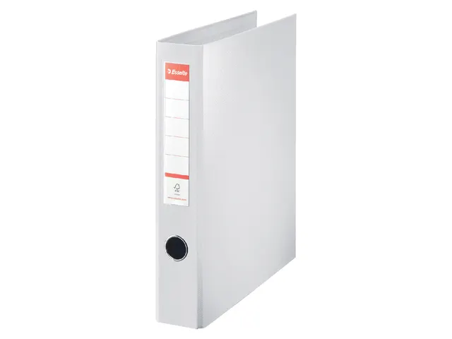 Ringband Esselte VIVIDA A4 maxi 4-rings D-mechaniek 40mm PP wit
