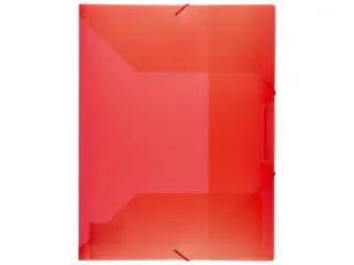 Elastomap Kangaro A4 PP transparant rood - 1