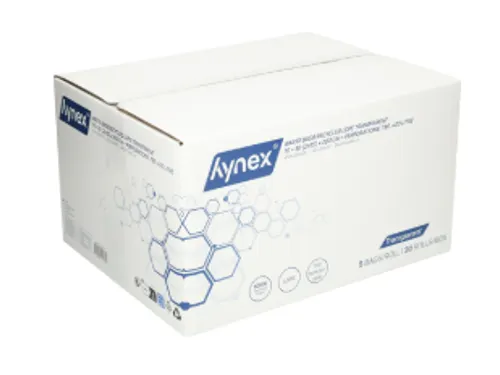 Afvalzak Hynex 70/15x200cm LDPE recycled T80 400L transparant 5 stuks