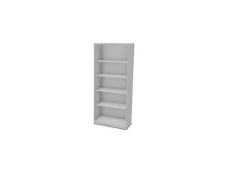 kantoorstelling,HxBxD 1895x800x445mm,MP-lichtgrijs - 4