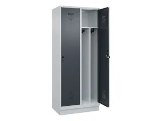 locker voor scheiding van kleding,HxBxD 1950x800x500mm,2vak - 1