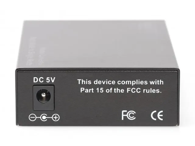 Fast Ethernet Multimode/Singlemode mediaconverter SC/SC tot 20 km