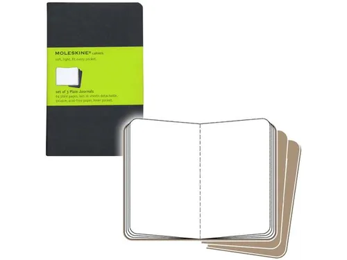 Schrift Moleskine Blanco Pocket Zwart 90x140mm