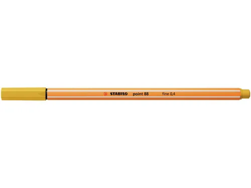 Fineliner STABILO point 88/85 fijn papaya